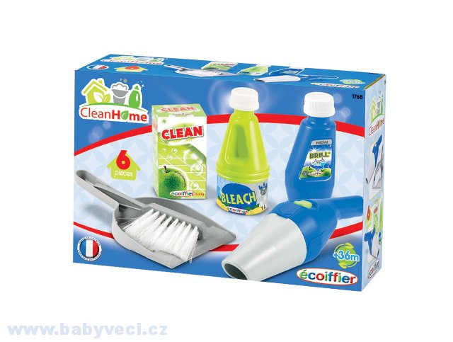 Úklidová souprava Clean Home Écoiffier 6 dílů > varianta sada