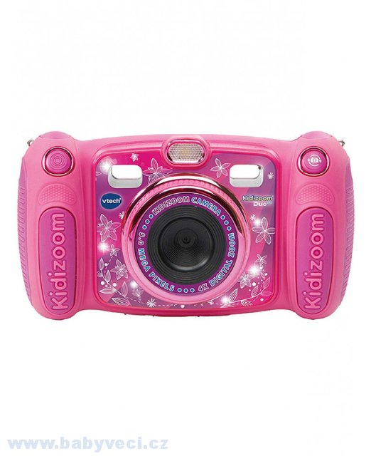 Vtech Kidizoom dětský fotoaparát Duo růžový 5,0 > varianta růžový