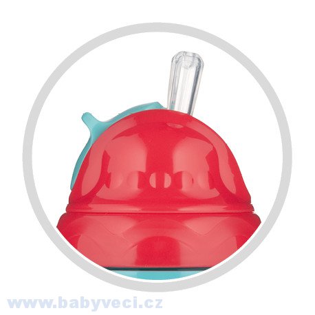 Canpol babies Sportovní láhev se silikonovou slámkou 260ml > varianta auta