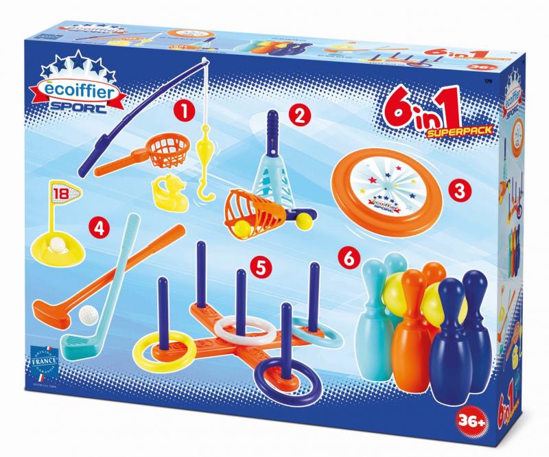 Sportovní set na zahtadu 6v1 > varianta 6v1