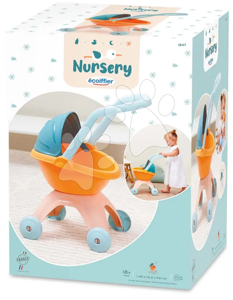 Kočárek nursery pro nejmenší maminky
