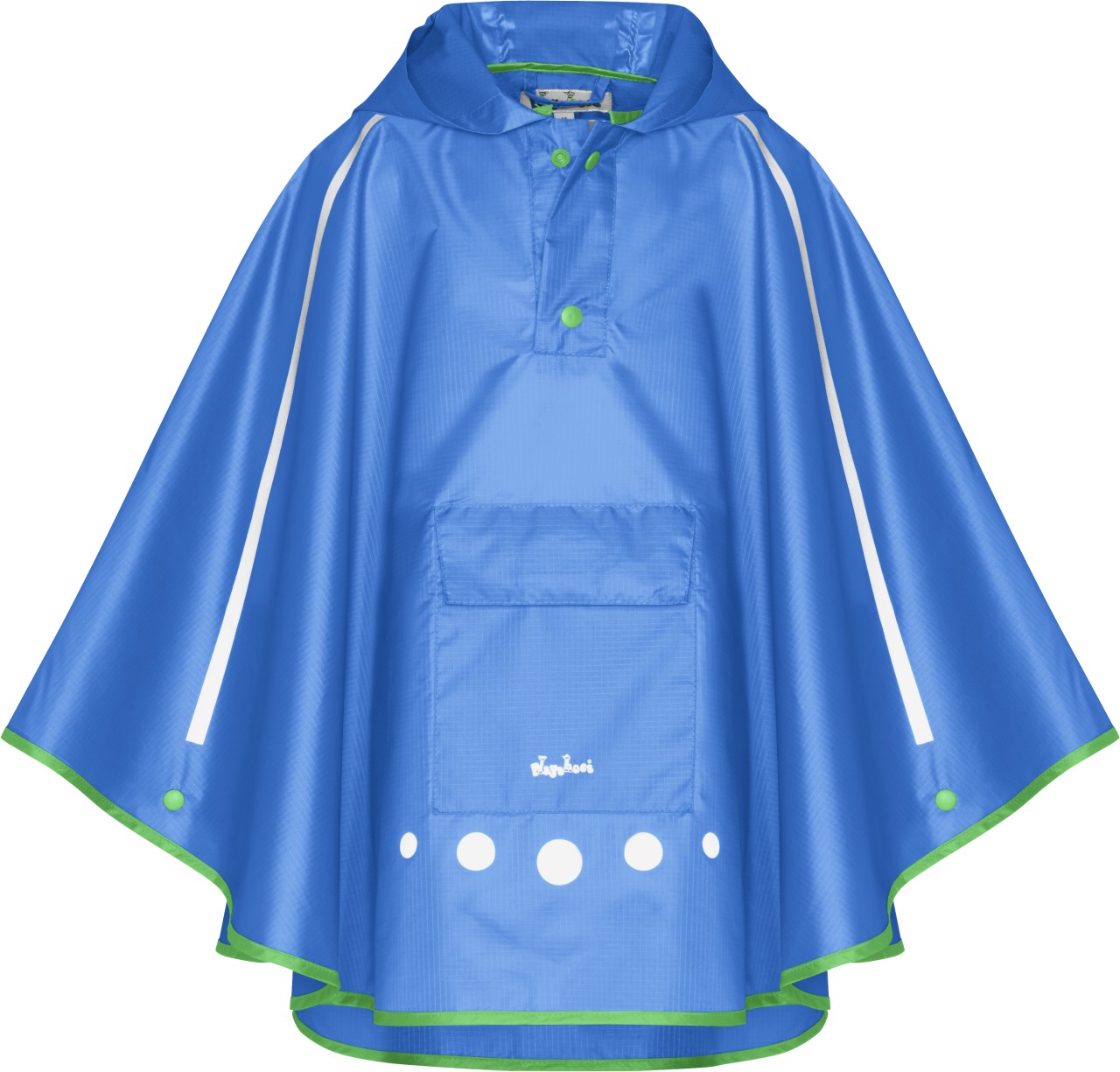 Dětské poncho pončo do deště Playshoes neon
