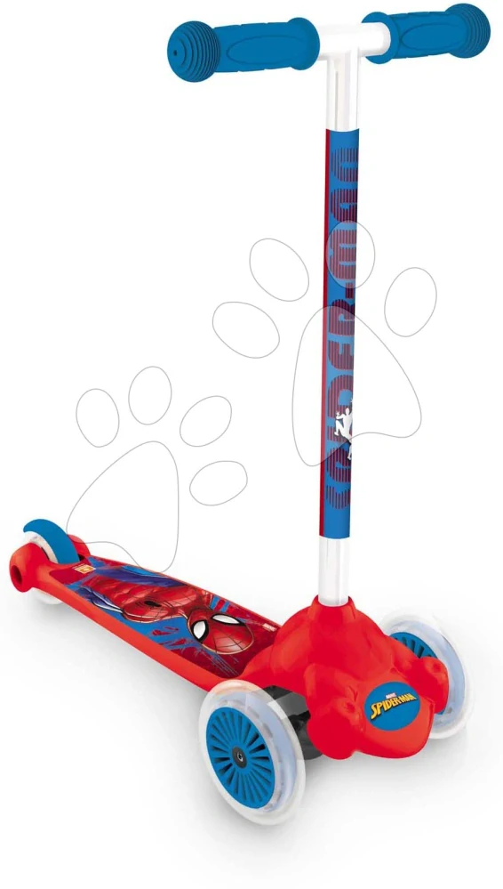 Koloběžka tříkolová vlnící spiderman twist roll