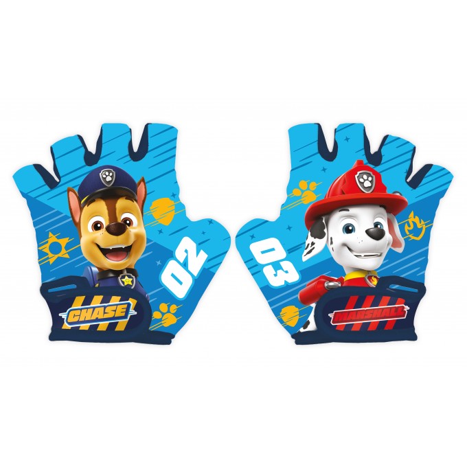 Dětské rukavice na kolo či skate, brusle paw patrol modré