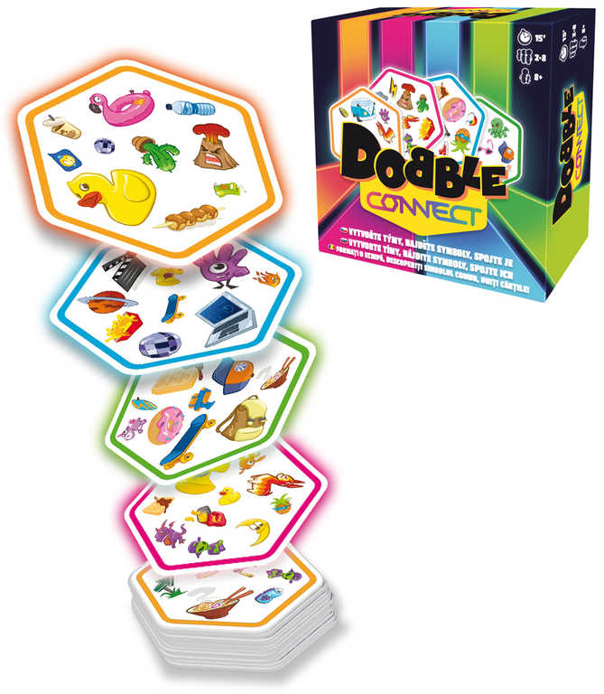 ASMODEE Hra postřehová Dobble Connect
