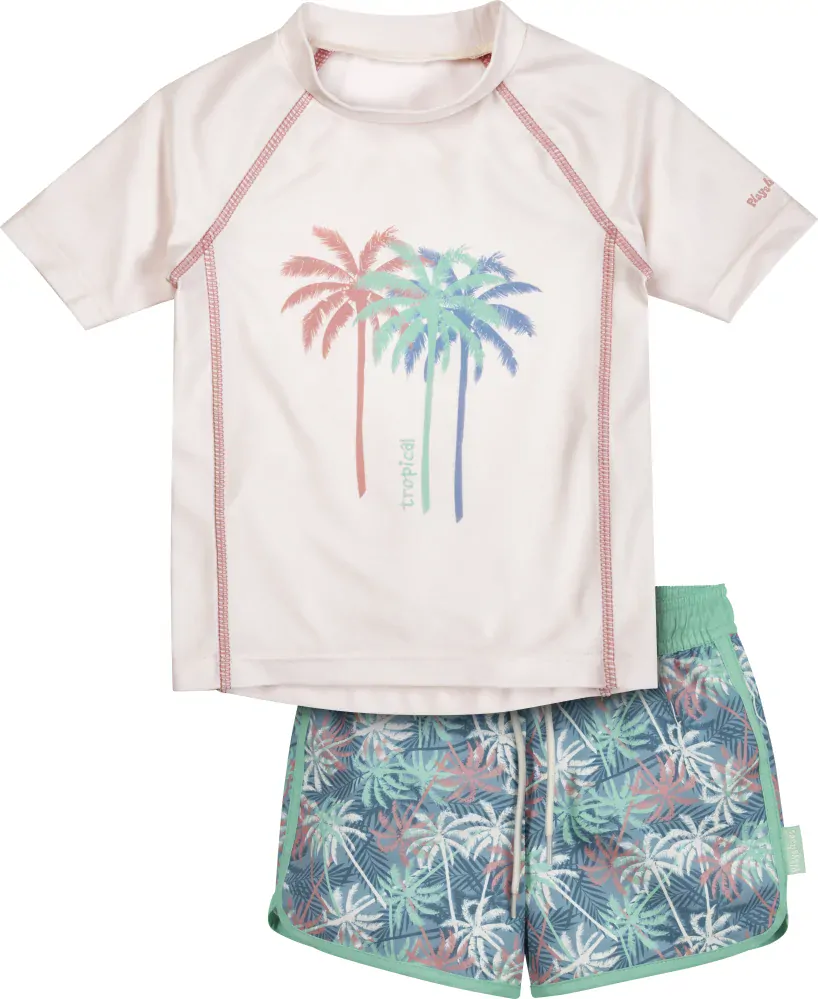 Playshoes plavky komplet palmy