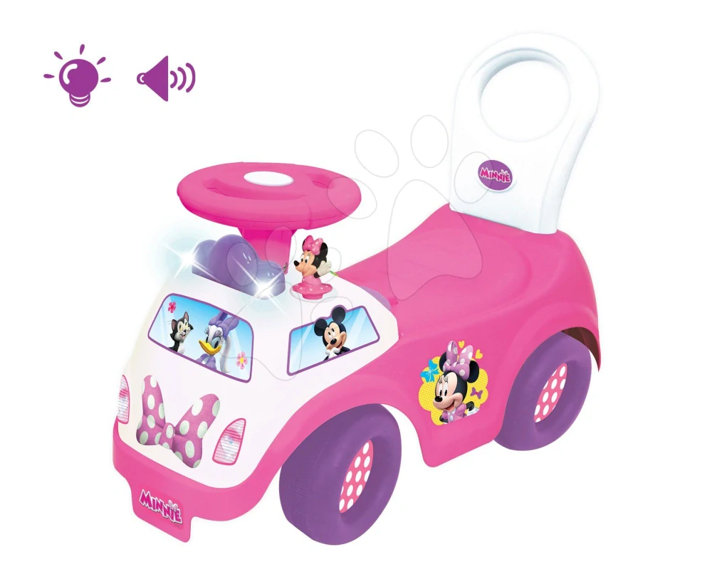 Odrážedlo Minnie Kiddieland se zvukem a světlem