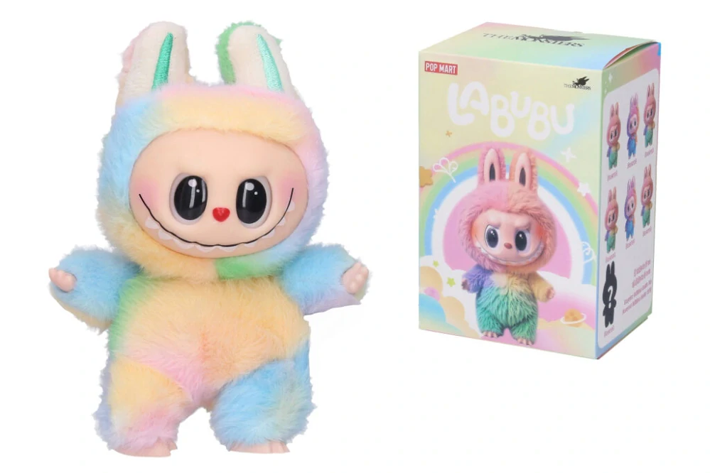 LABUBU Pop Mart The Monsters postavička sběratelská V4 Rainbow
