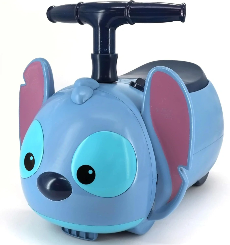 Odrážedlo Stitch Kiddieland se zvukem a úložným prostorem