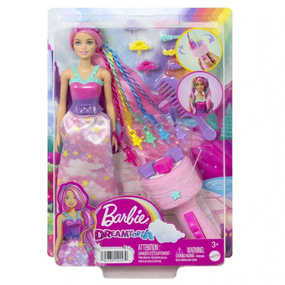 Barbie dreamtopia kouzelné vlasy