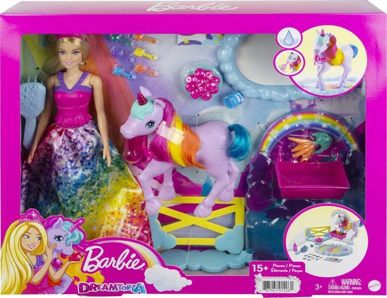 Barbie dreamtopia kouzelný jednorožec