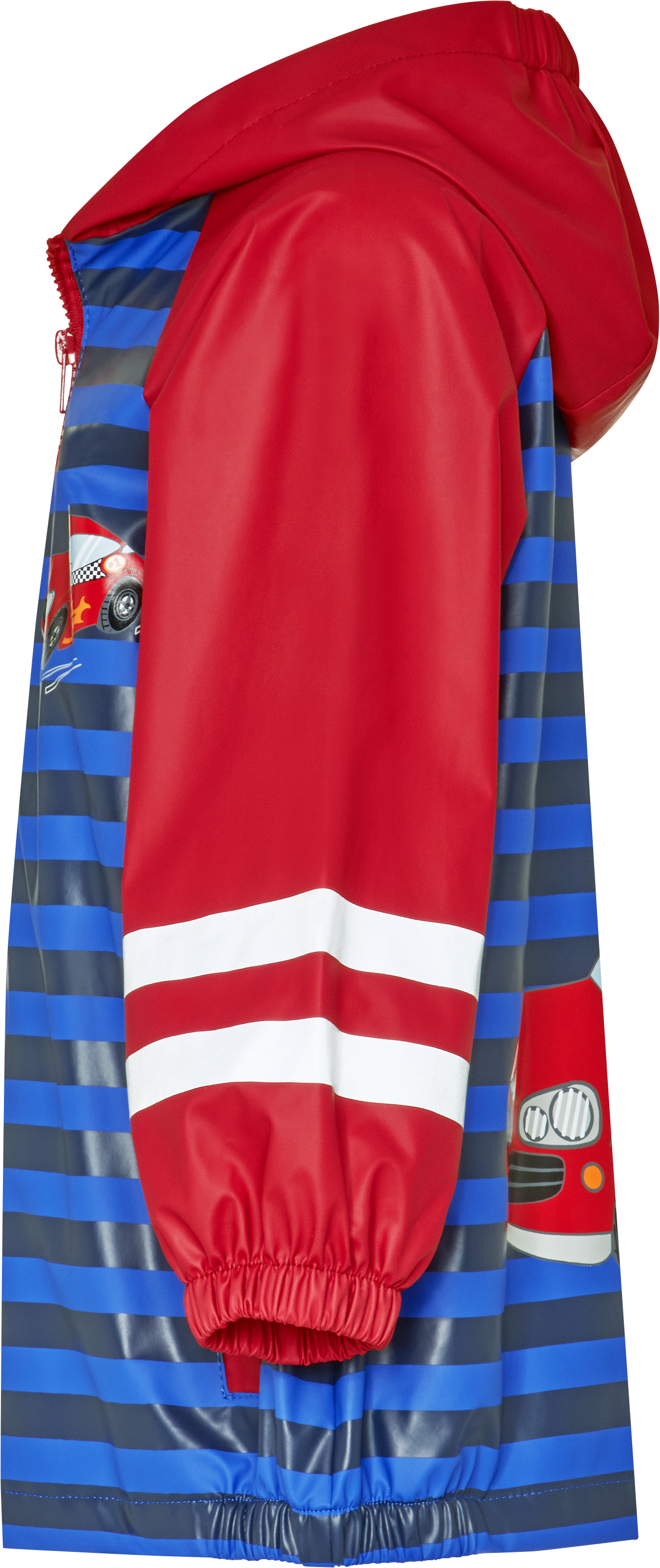 Dětská nepromokavá bunda pláštěnka Playsheos rychlé auta