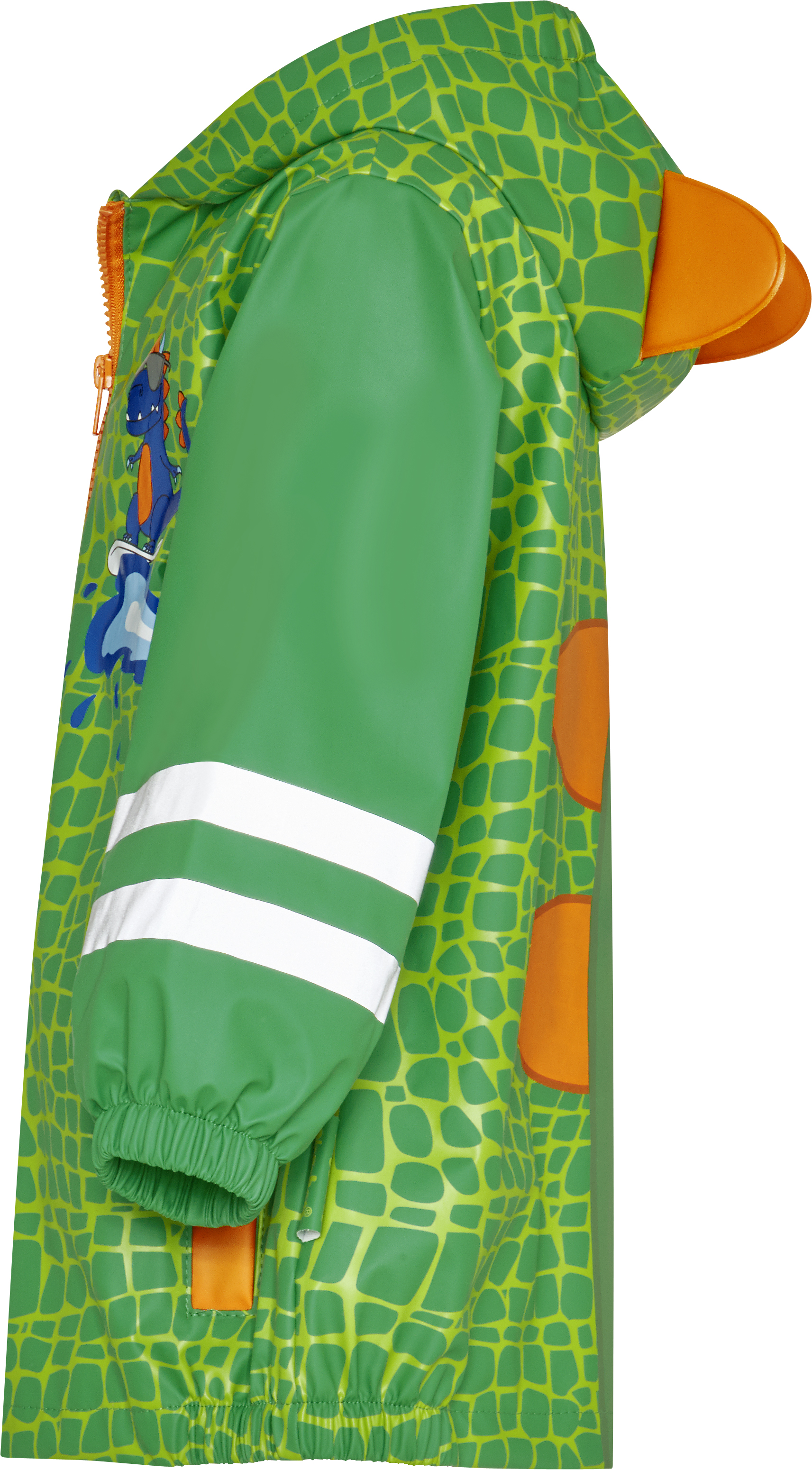Dětská nepromokavá bunda pláštěnka Playsheos dinosaurus