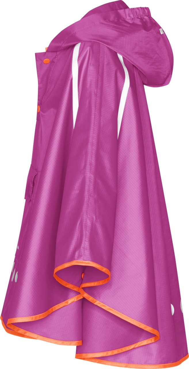 Dětské poncho pončo do deště Playshoes neon BROMBEER