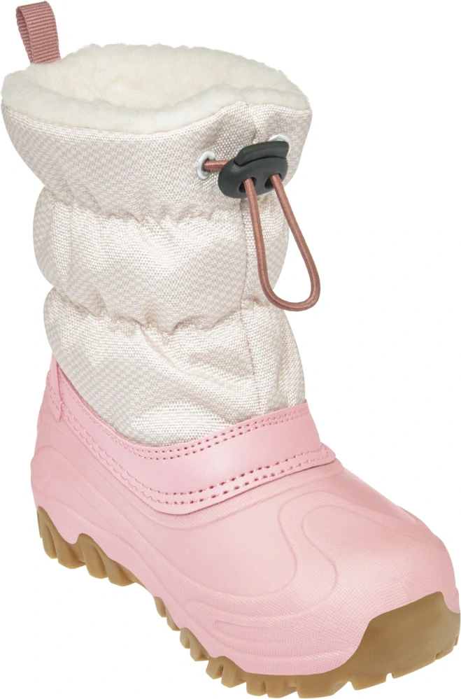 Dětské zimní sněhule Playshoes pink vyteplené
