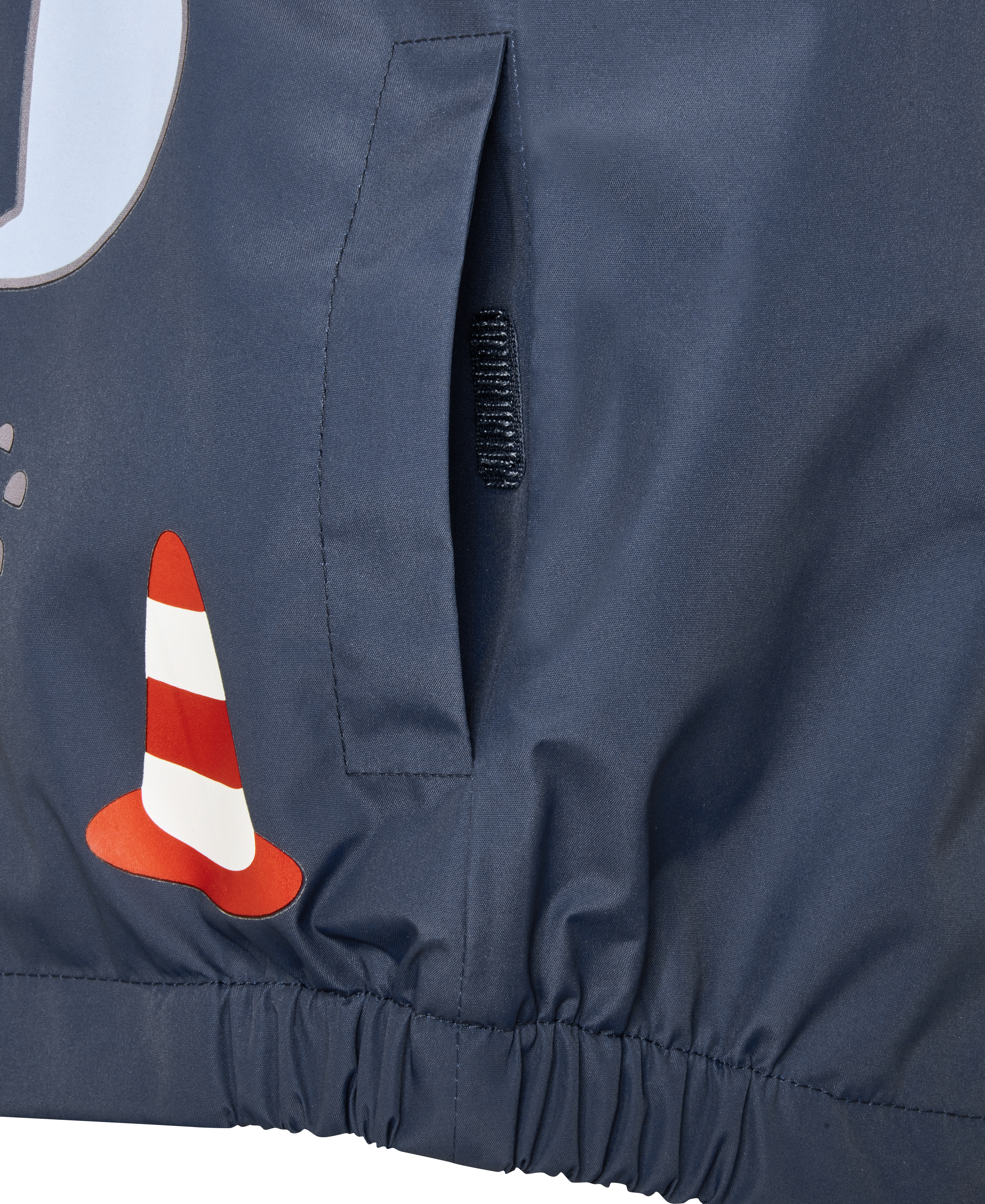 Dětská bunda pláštěnka Playshoes new stavba bagr