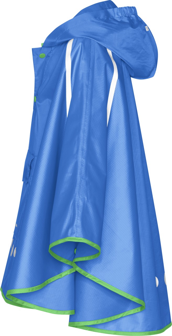 Dětské poncho pončo do deště Playshoes neon
