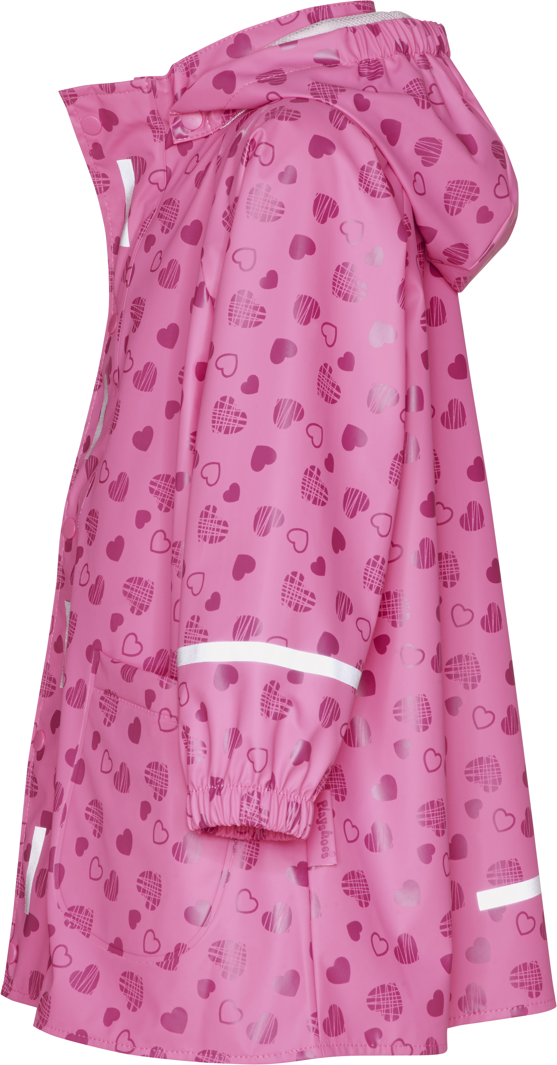 Nepromokavá bunda Playshoes srdíčka