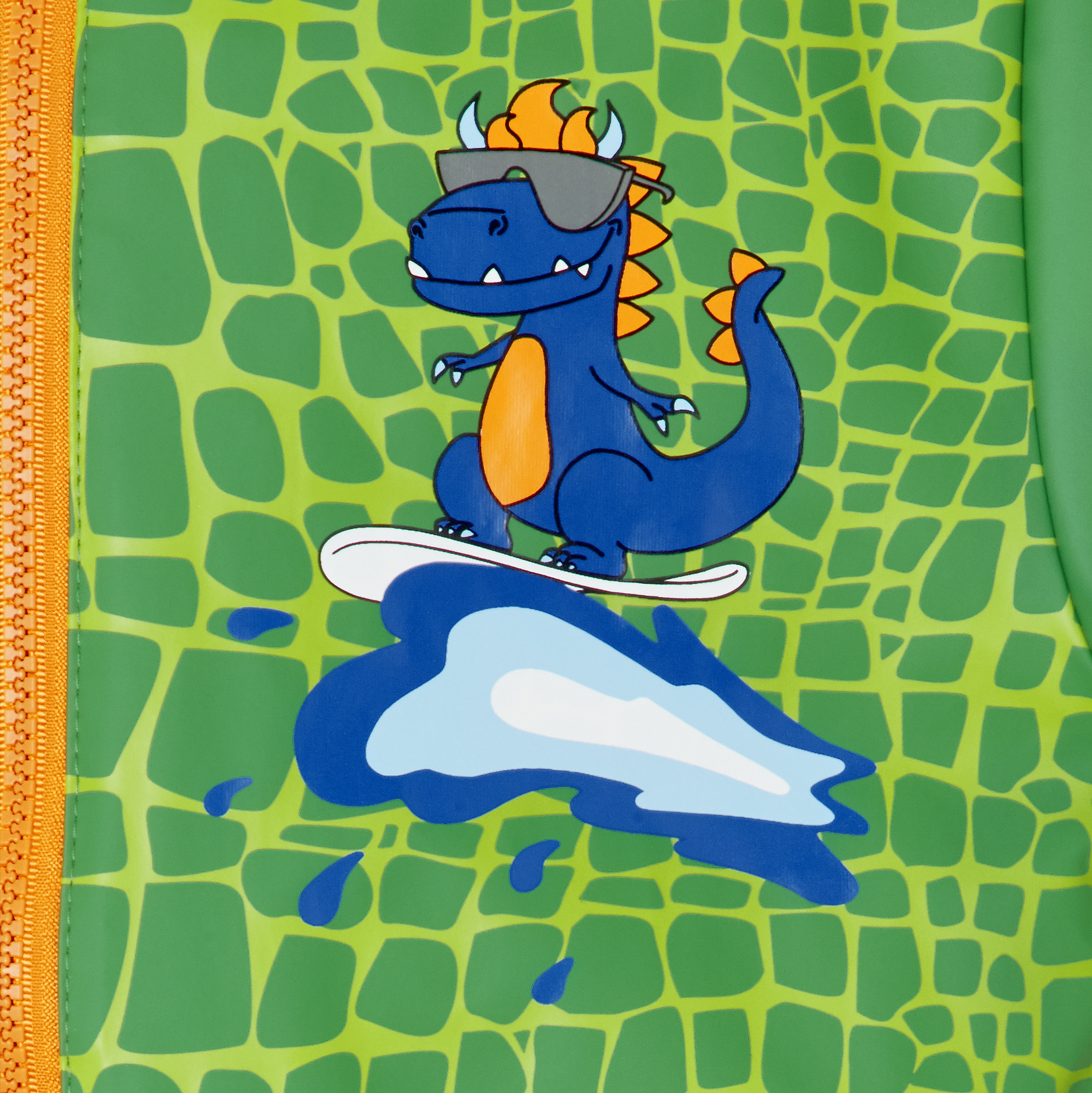 Dětská nepromokavá bunda pláštěnka Playsheos dinosaurus