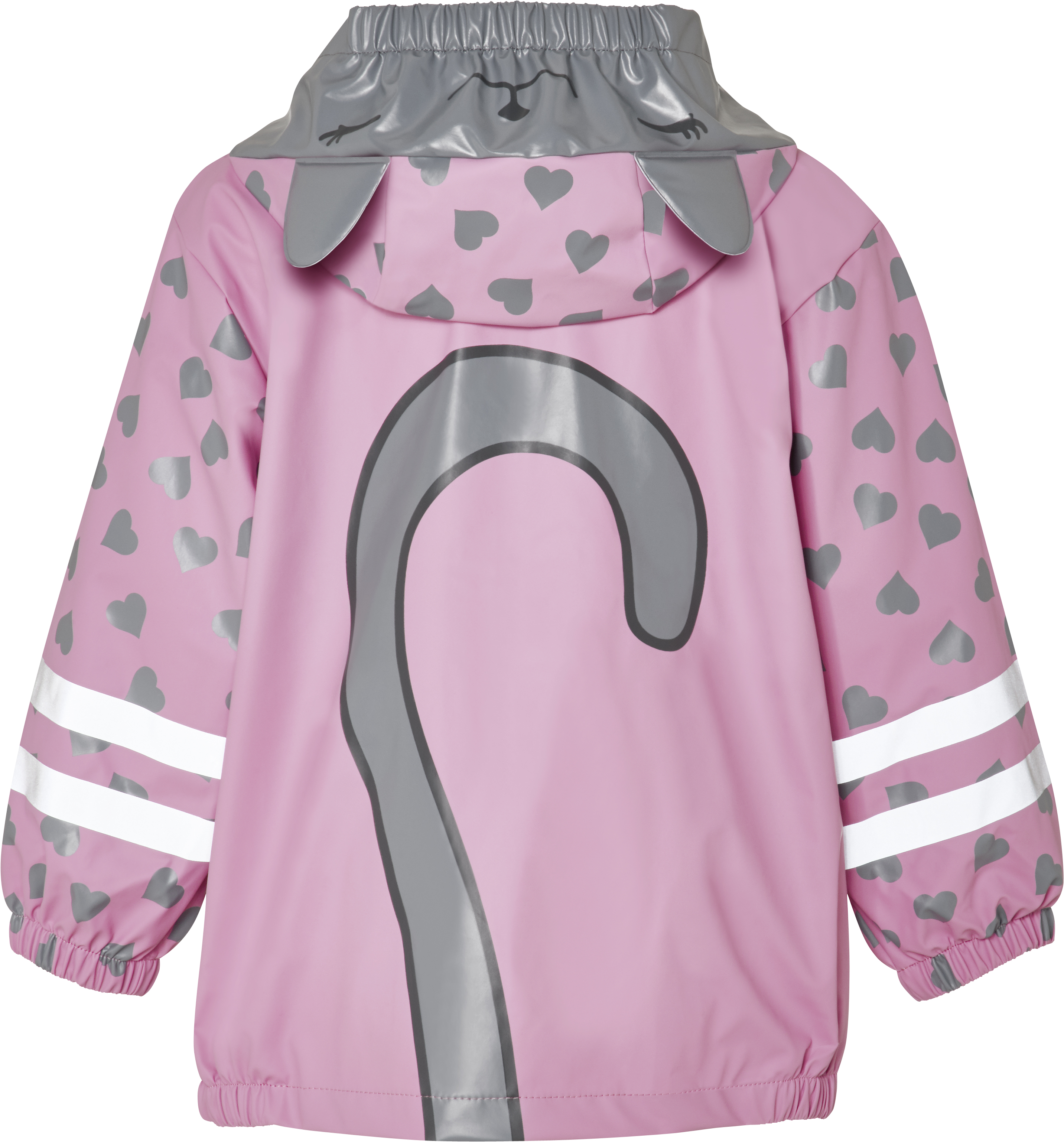 Dětská nepromokavá bunda pláštěnka Playsheos kočička