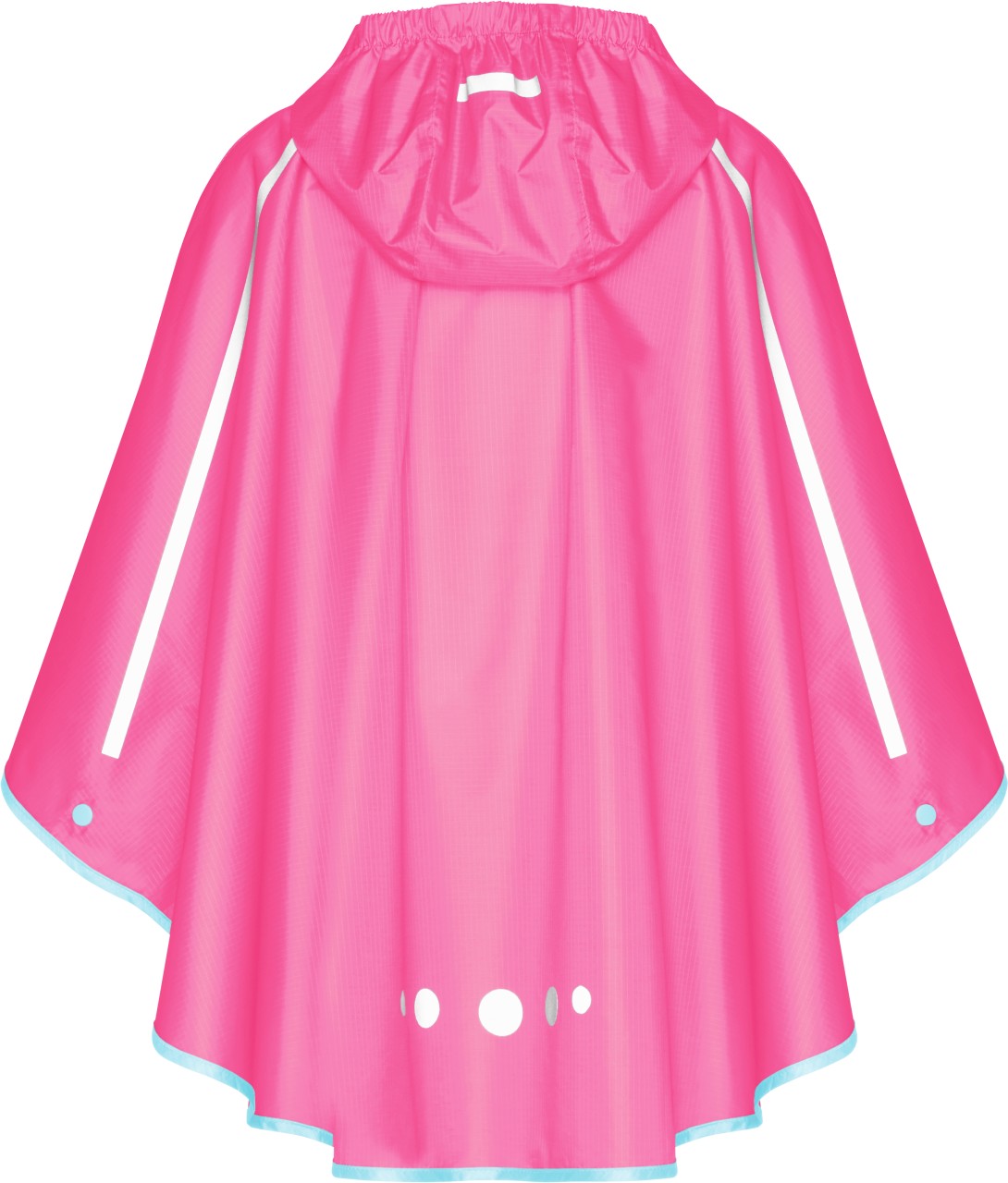 Dětské poncho pončo do deště Playshoes neon PINK