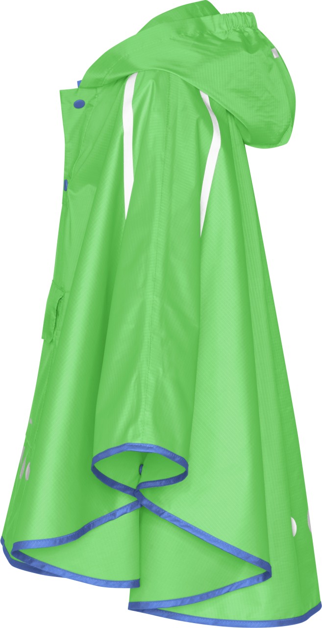 Dětské poncho pončo do deště Playshoes neon ZELENÉ