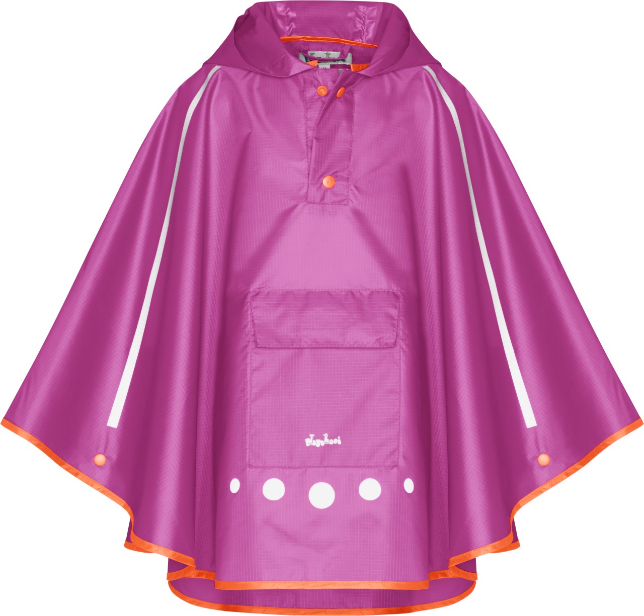 Dětské poncho pončo do deště Playshoes neon BROMBEER