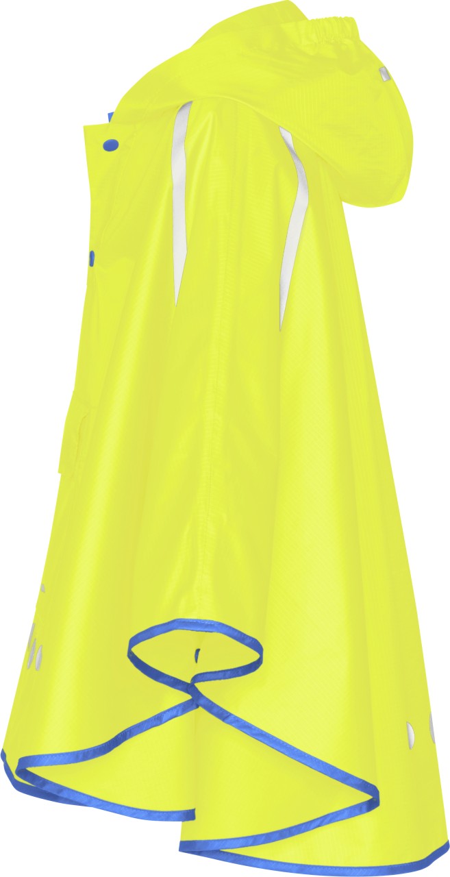 Dětské poncho pončo do deště Playshoes neon  