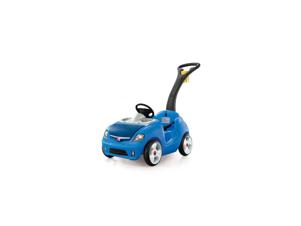 Vozítko auto s vodící tyčí WHISPER II > varianta modrý