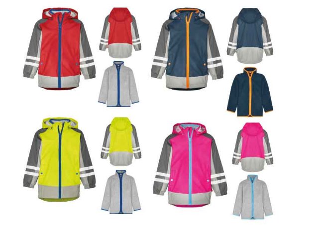 Dětská multifunkční bunda 3v1 Playshoes 