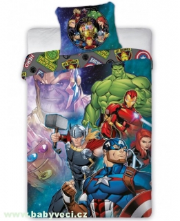 Povlečení marvel Avengers barevné > varianta mavel barevné