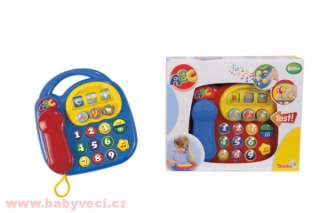 Barevný baby telefon se sluchátkem