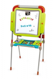 Tabule na kreslení Evolutiv Board Smoby výškově polohovatelná, > varianta velká tabule