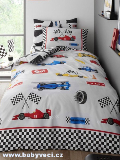 Povlečení pro kluky formule závodní dráha  