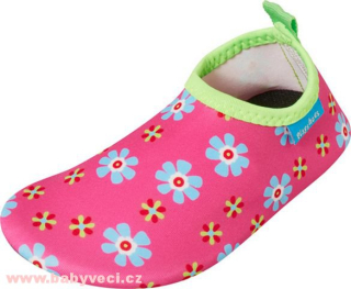 Dětské boty do vody nazouvací Playshoes květy 