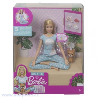 Barbie wellness meditace panenka