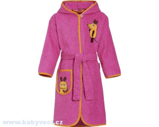Froté župan Playshoes myška růžová  