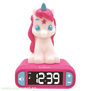 jednorožec unicorn Night Light Budík > varianta jednorožec