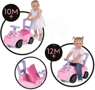 Odrážedlo auto Smoby Minnie > varianta minnie