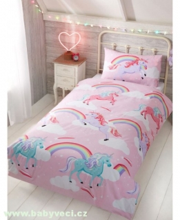 Povlečení unicorn jednorožec duha > varianta duha jednorožec