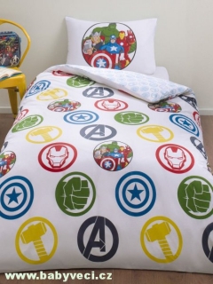 Povlečení marvel Avengers  logo > varianta logo avengers
