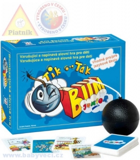 PIATNIK Hra TIK TAK BUM Junior Zvuk > varianta junior