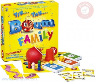 PIATNIK Hra TIK TAK BUM Family Zvuk > varianta family