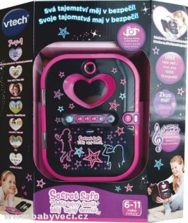 Vtech Kidi Secret Safe - Můj tajný deník > varianta černý