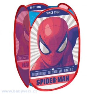 Skládací koš na hračky spiderman > varianta spiderman