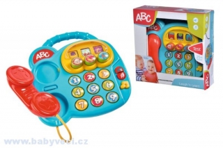 Barevný baby telefon