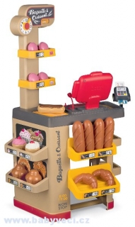 Pekárna s koláči Baguette&Croissant Bakery Smoby s elektronickou pokladnou > varianta pekárna