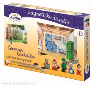 Magnetické divadlo červené karkulka > varianta červené karkulka