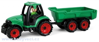 Truckies traktor s vlečkou a  s panáčkem > varianta traktor a vlečka