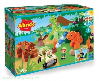 Abrick stavebnice dinoland s dinosaury > varianta dinoland